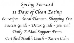 Spring Cleanse Info